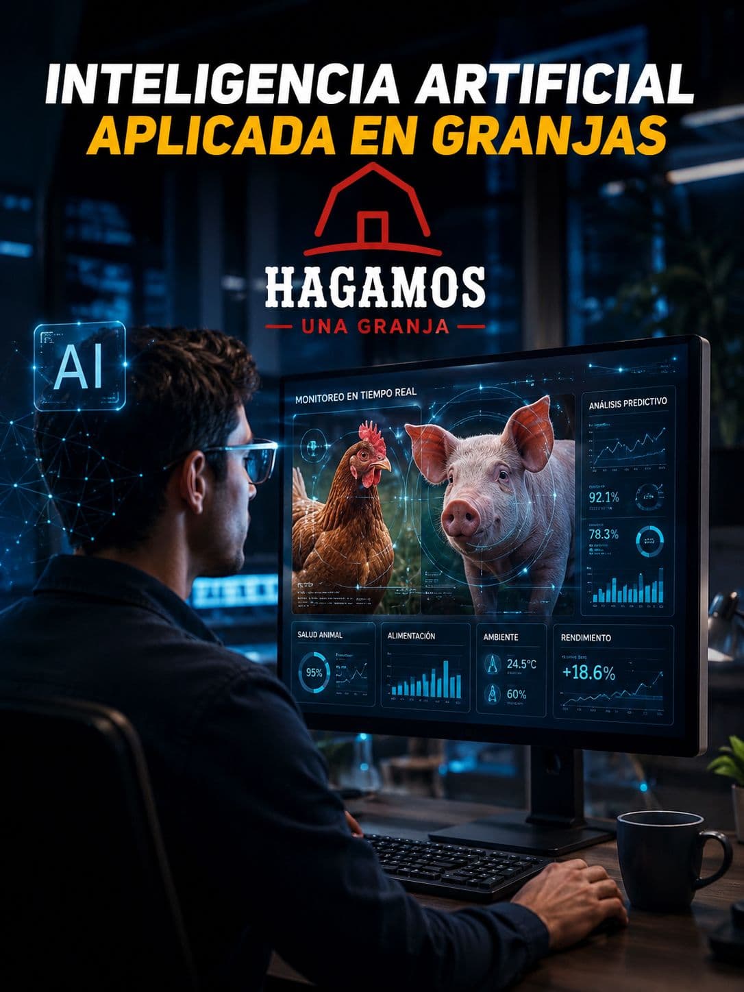 Inteligencia artificial aplicada en granjas